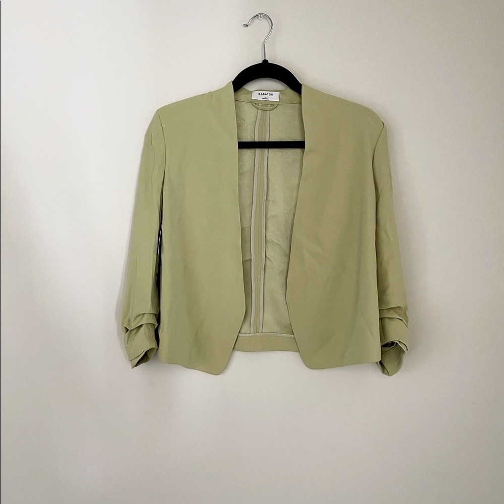 Aritzia short Light Green Blazer